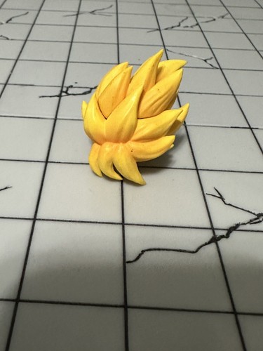 Super saiyan yellow - yellow, windy