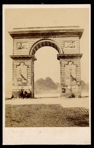 Cdv dijon 1860 porte - 1860,