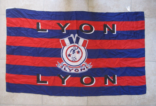 Drapeau fanion lyon football - drapeau,