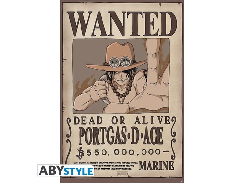 Poster one piece - poster, wanted