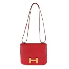 Hermès Rouge Casaque Swift