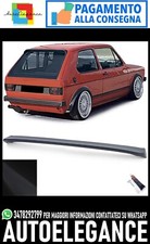 Spoiler Arrière Compatible Avec VW Golf 1 74-85 Également GTI Noir Mat