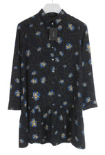 Robe Coliade COP COPINE Femme (EU) 36 Manches Longues Imprimée Marine Mini