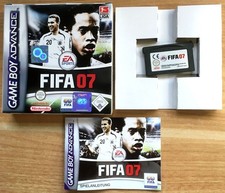 FIFA 07 COMPLET NINTENDO GAMEBOY ADVANCE GBA PAL Deutsch CIB OVP - Très Bon État
