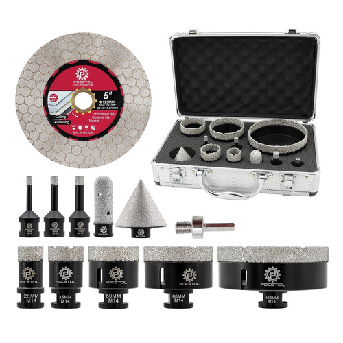 Scie cloche carrelage kit - scie,