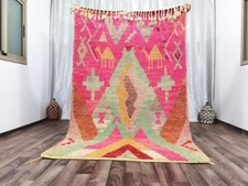 Tapis costume tapis marocain coloré, tapis marocain authentique, tapis berbère