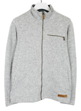 PEAK PERFORMANCE Corbet Z Sweatshirt Homme GRAND Zip Complet Poches Mélange