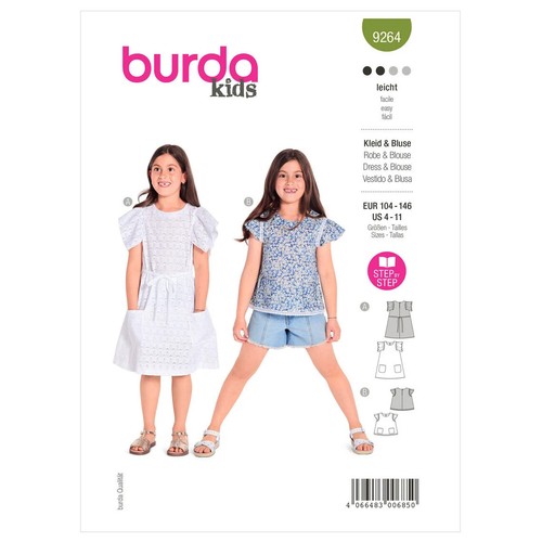Burda b9264 patron couture - de,