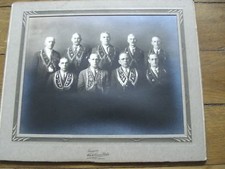 Franc Maçonnerie ancienne photo Etats Unis groupe