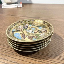 Set de 5 assiettes sous-tasses