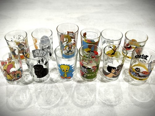 Lot verres à - 12,