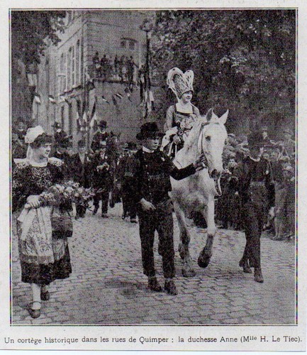 1927 quimper cortege - 1927,