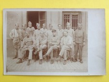 Carte Postale Photo Service MILITAIRES SOLDATS Uniforme du 4ème Régiment