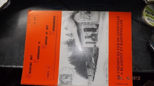 Magazine tramways vapeur - magazine, à
