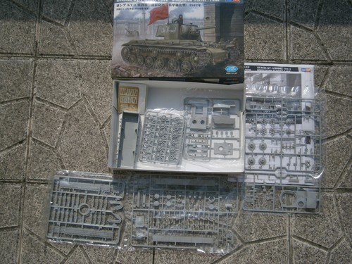 Maquette char ww2 russe - ww2, kv-1