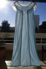 VINTAGE/RETRO: Belle CHEMISE de NUIT, NYLON Fin, AN 1960, T: 42 (Fr)