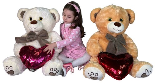 Ivon ours peluche - ivon, coeur