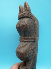 Ancien élément d'architecture en bois / cheval / Inde