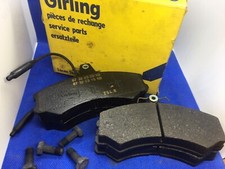 Plaquettes de frein avant