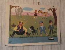 ANCIENNE AFFICHE SCOLAIRE FERNAND NATHAN B2