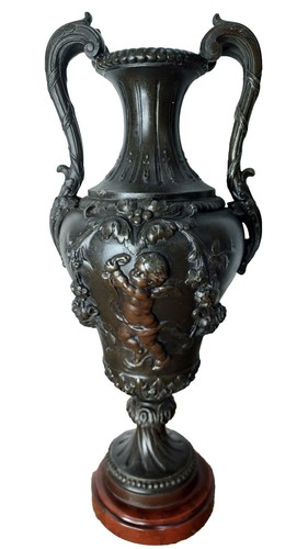 Vase régule sur socle en - en,