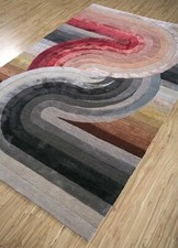 Tapis moderne en laine et