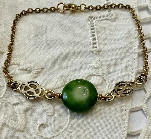 Ancien bracelet art - deco, en