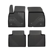 Tapis de Sol de Voiture pour Ford Focus mk4 2018-2025 TPE Antidérapant Noir 4Pcs