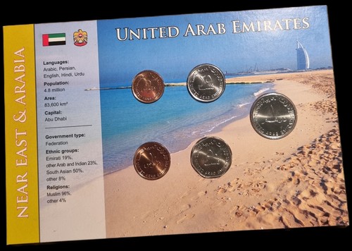 Coffret monnaie emirats arabes - coffret,