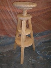 Tabouret bois vis - bois,