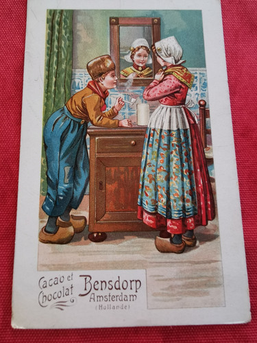 Carte postale cacao - cacao, et