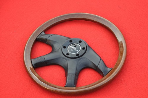 Volant combiné cuir bois - combiné,