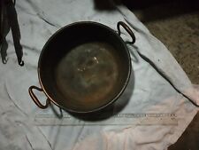 Ancienne Grande Bassine à CONFITURE - Marmite en Cuivre CONFITURIER 30 Cm 