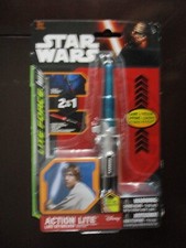 STAR WARS   LITE FORCE porte clé  sabre à ressort LUKE SKYWALKER