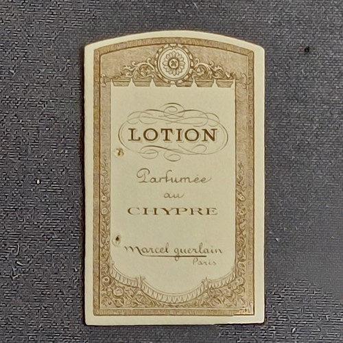 Etiquette flacon parfum - etiquette,