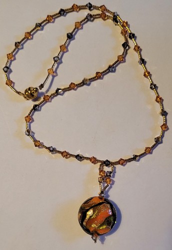Bijoux collier verre - collier, murano