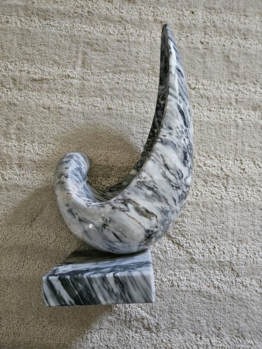 Rare mcm white - marble, bird