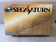 Console SEGA Saturn modèle HST-3200 set complet testé fonctionnel jeu rétro J...