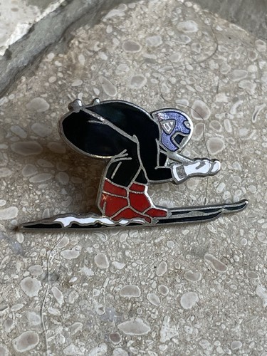 Pin ski vitesse démons - pin’s,