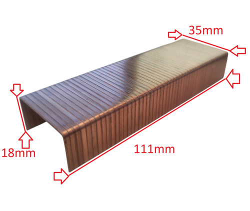 2000 agrafes 35x18 - agrafes, pour