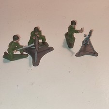 ENSEMBLE MITRAILLEUSE ET MORTIER STARLUX ET 3 SERVANTS