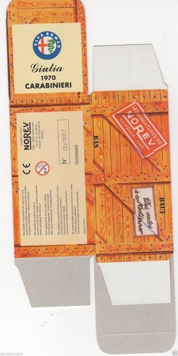 Hachette norev boite carton - norev,