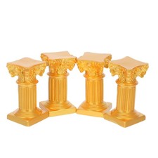  4 Pcs Colonne Romaine Mariage Decoration Table Décoration Bureau D'entrée