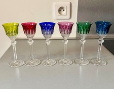 SERIE DE 6 VERRES A LIQUEUR EN