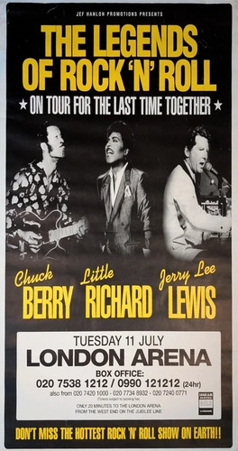 Affiche originale concert - , –