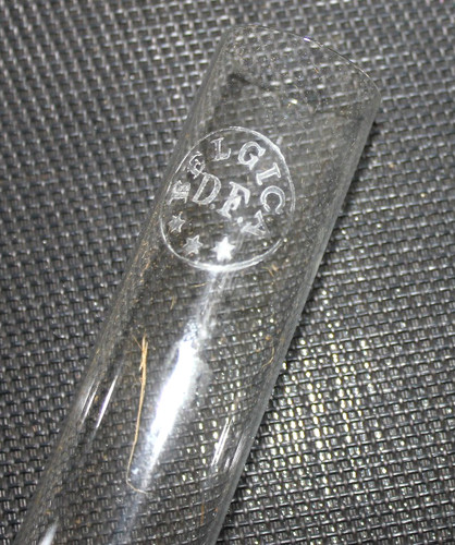 Verre lampe pétrole - de,