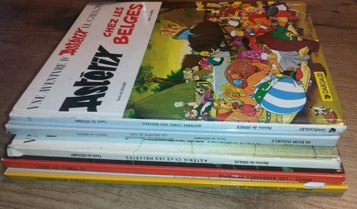 3 astérix et 2 - bd,
