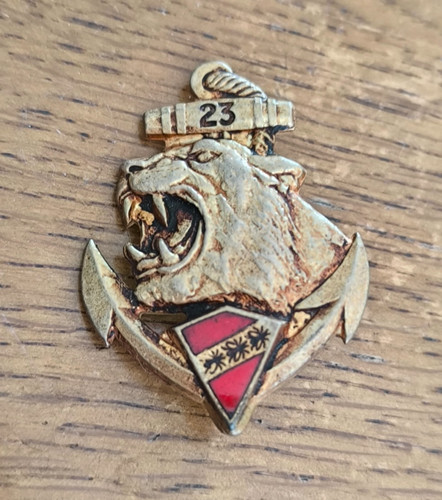 Insigne ric régiment - 23°,