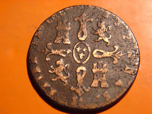Espagne maravedis isabel - 8,