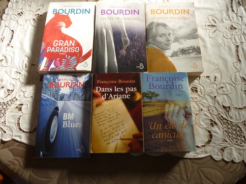 Francoise bourdin 6 romans - bourdin, ,